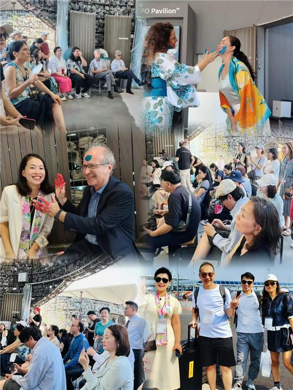 未来国际艺术展》在大阪世博成功举办开元ky棋牌《艺术与科技共创可持续(图12)